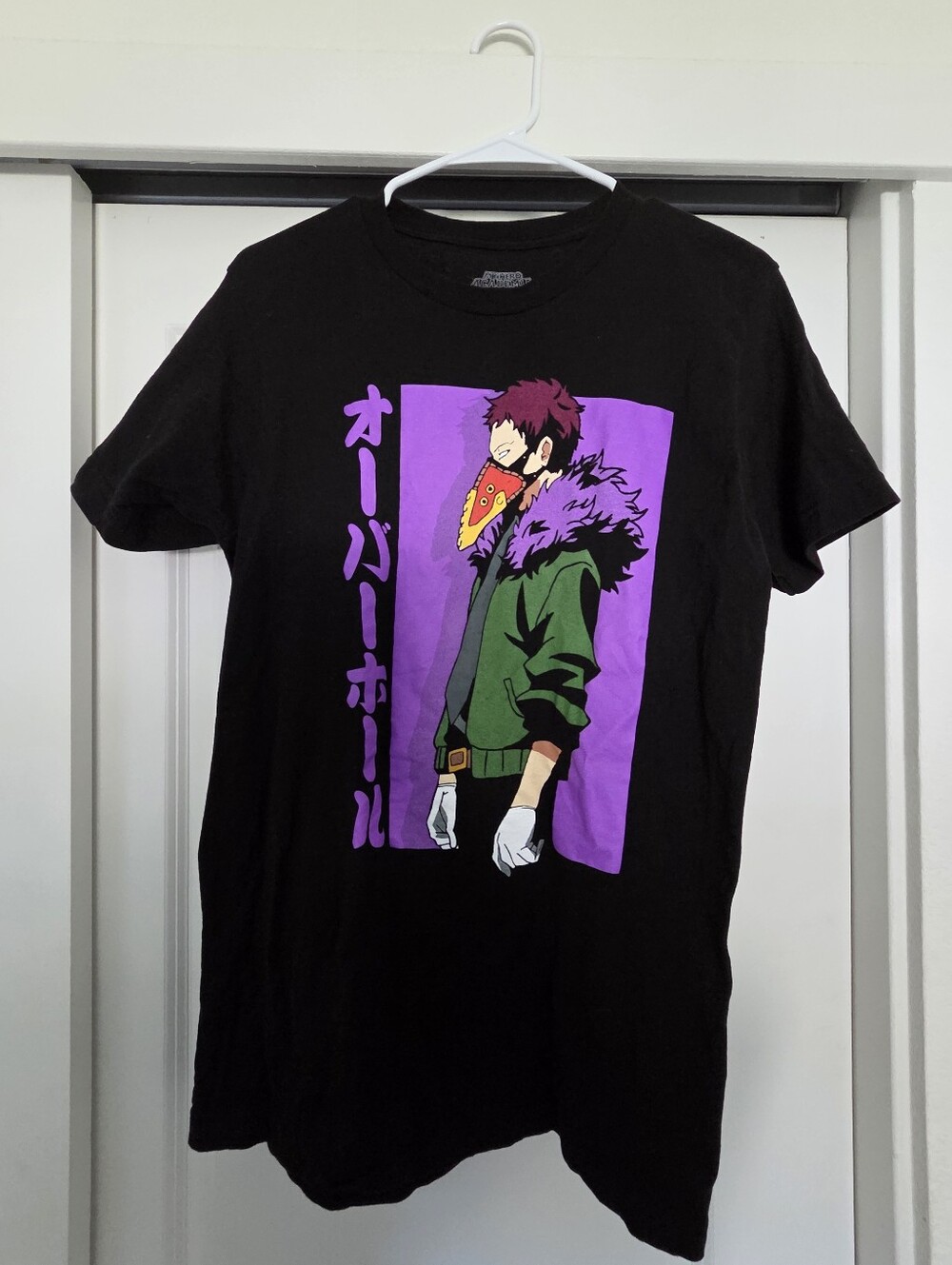 My Hero Academia Black Graphic Short-Sleeve Tee
